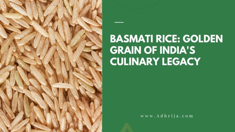 Basmati Rice The Golden Grain of India's Culinary Legacy